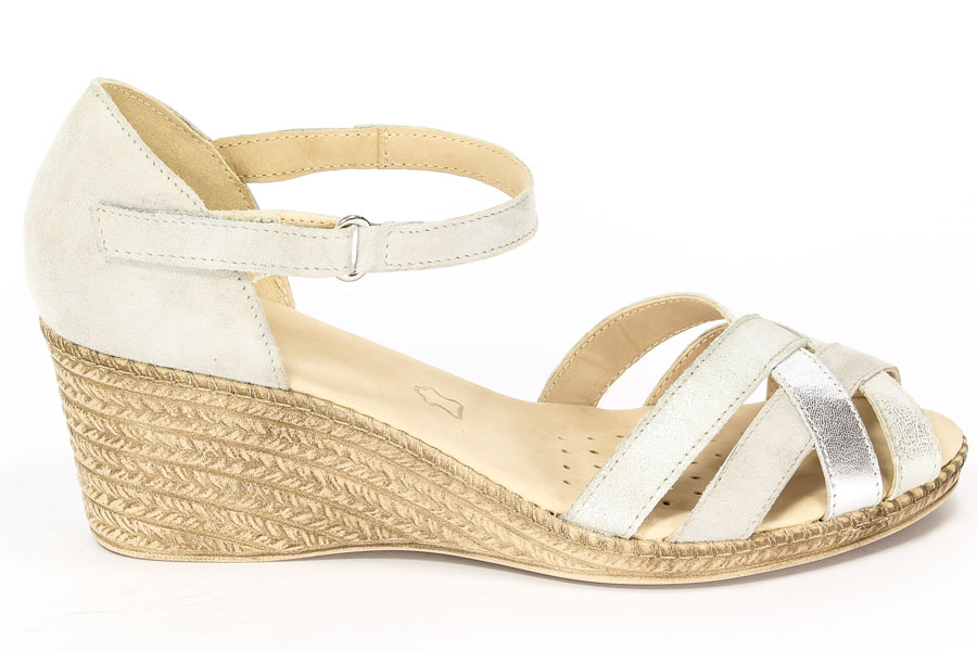 Sandały Caprice 9-28351-26 Grey Sue Comb 