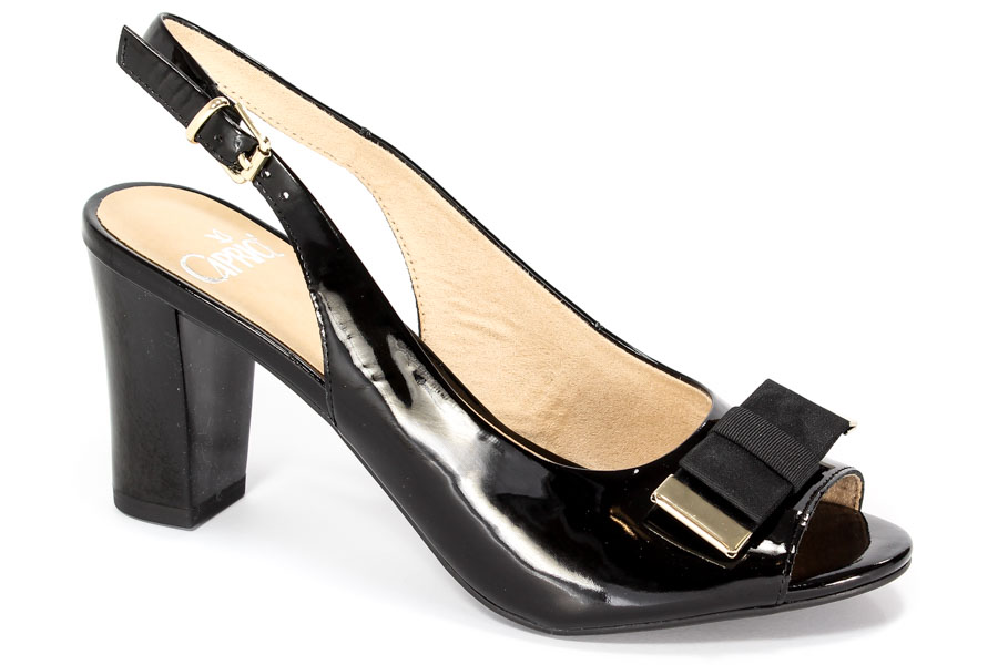 Czółenka Caprice 9-28314-26 Black Patent 