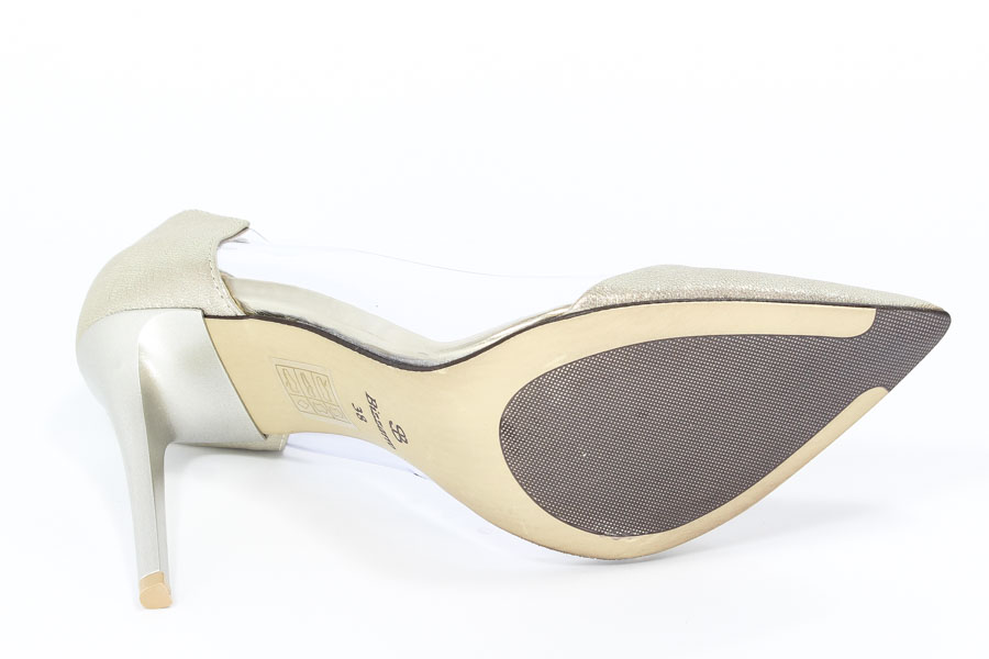 Czółenka Bizzarro  C-203 Złota Perła Folia