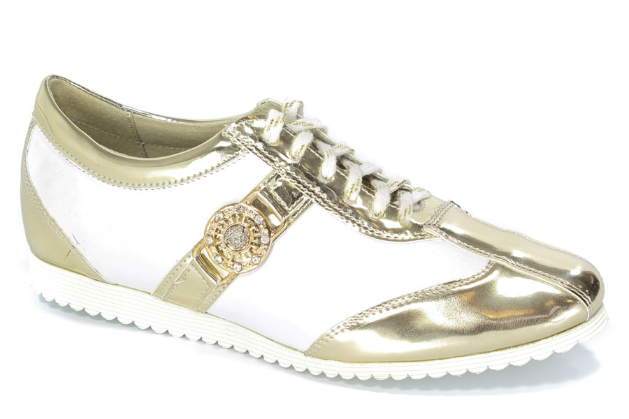 Półbuty Exclusive Roberto 494 Złoto B.Lico