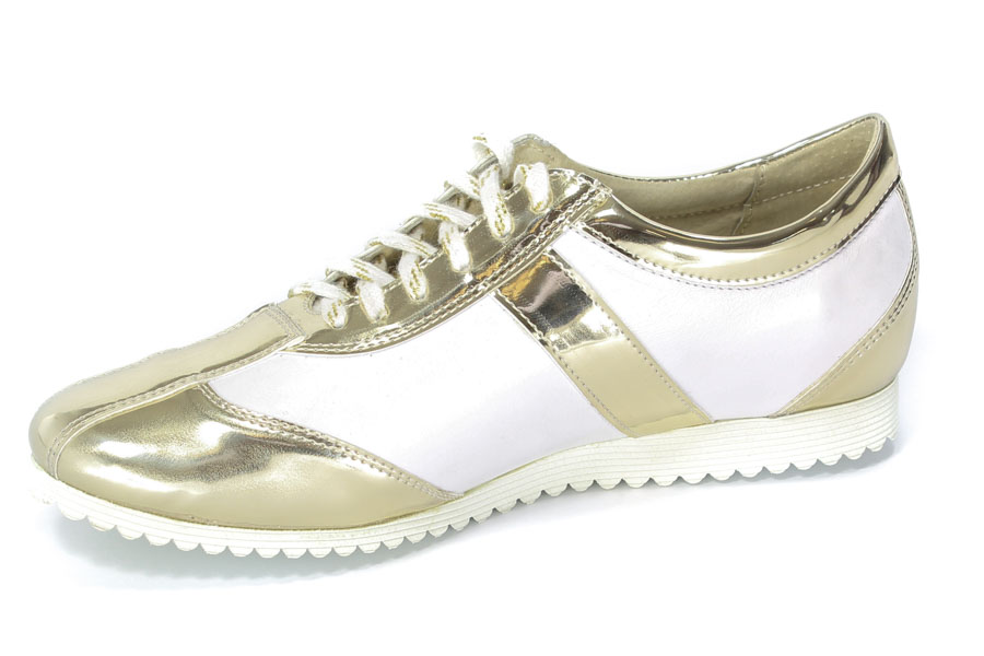 Półbuty Exclusive Roberto 494 Złoto B.Lico