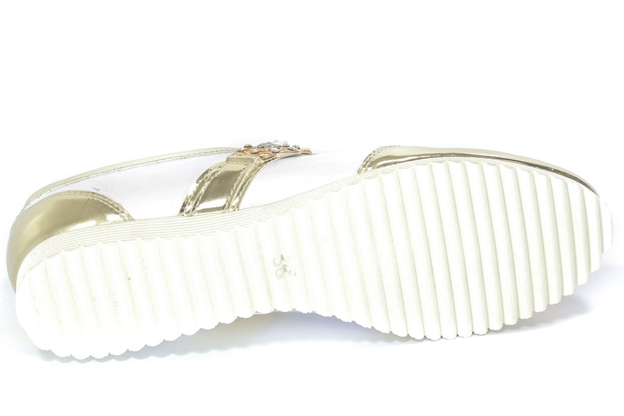 Półbuty Exclusive Roberto 494 Złoto B.Lico