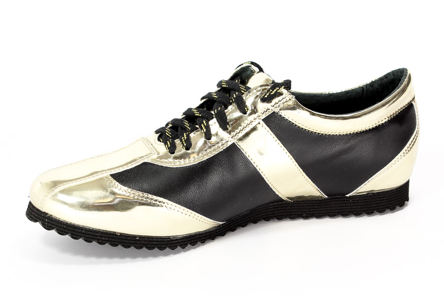 Półbuty Exclusive Roberto 494 Złoto Cz.Lico 