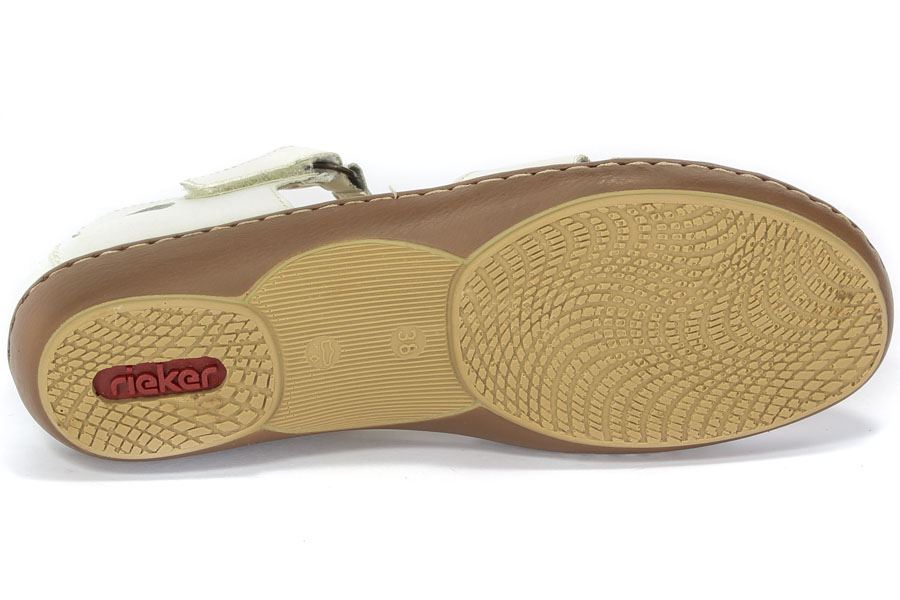 Sandały Rieker 45869-80 White 