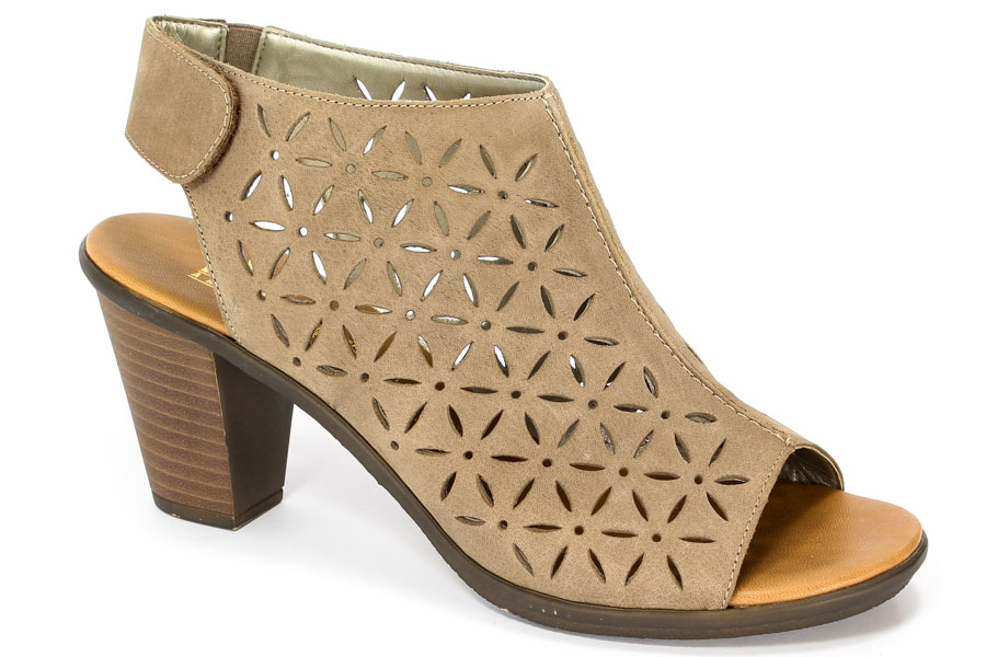 Botki Rieker 64196-64 Beige Beige