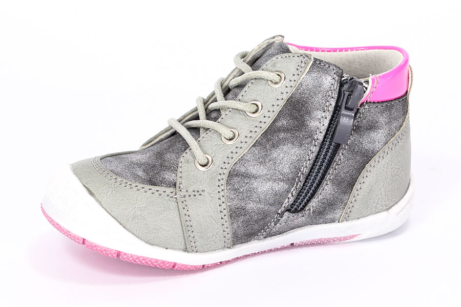 Półbuty American XDB729-13 Grey 