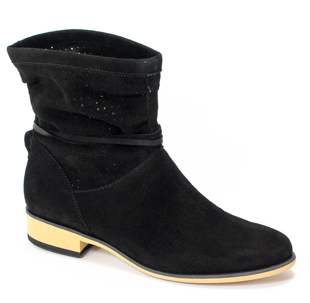 Trzewiki Eska 1213 115 Czarny/Mozliwosc odpięcia ozdoby/