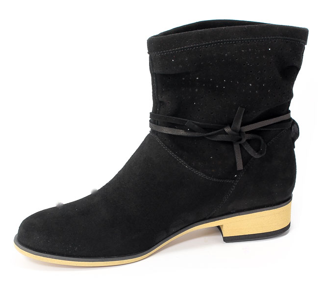 Trzewiki Eska 1213 115 Czarny/Mozliwosc odpięcia ozdoby/