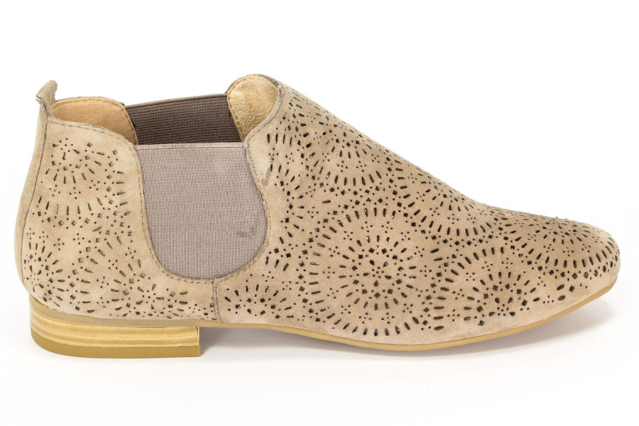 Trzewiki Caprice 9-25300-26 343 Taupe Suede 