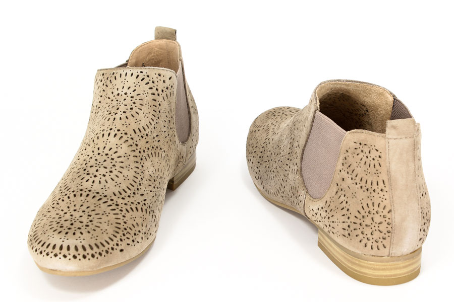 Trzewiki Caprice 9-25300-26 343 Taupe Suede 