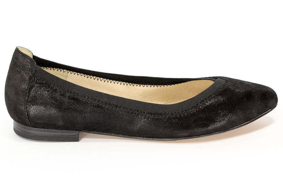 Baleriny Caprice 9-22108-26 004 Black Suede 