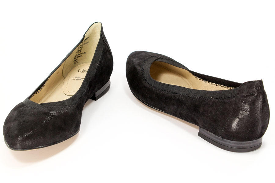 Baleriny Caprice 9-22108-26 004 Black Suede 