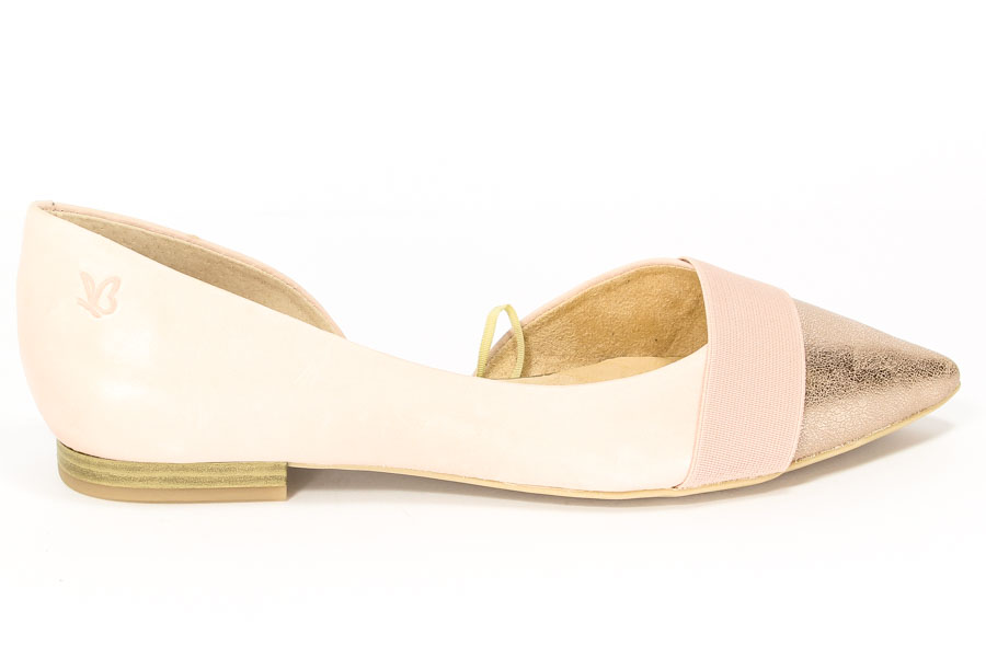 Baleriny Caprice 9-22110-26 551 Rose Na/Rose M 