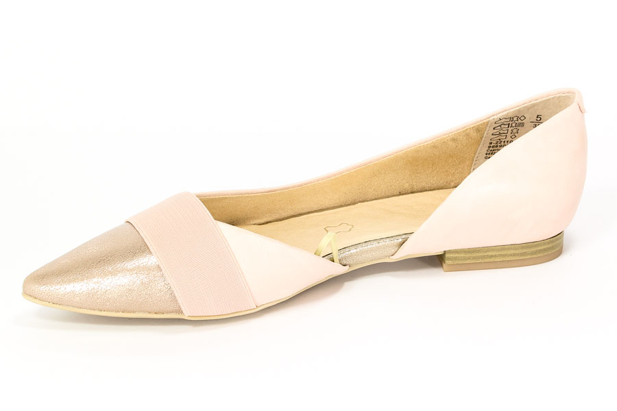 Baleriny Caprice 9-22110-26 551 Rose Na/Rose M 