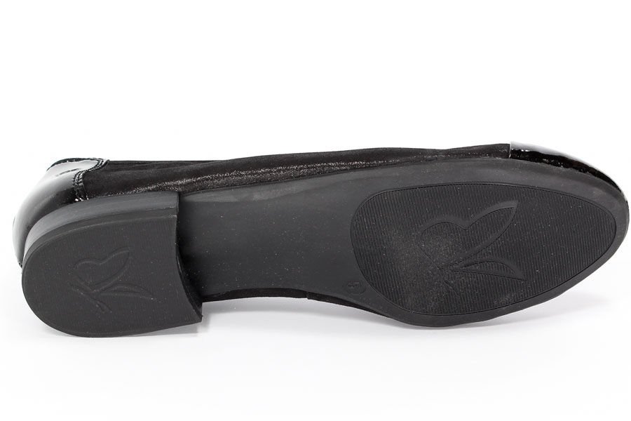 Baleriny Caprice 9-22159-26 005 Blk.Sue/Blk.Pa