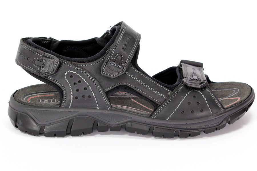 Sandały Igi&Co 57260/00 Nabuk Schiar./Nero 