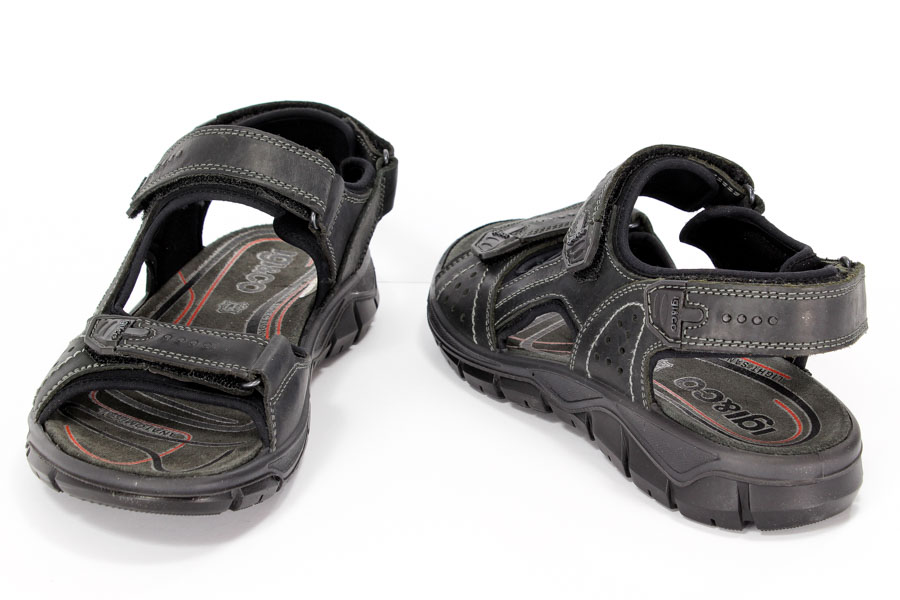 Sandały Igi&Co 57260/00 Nabuk Schiar./Nero 