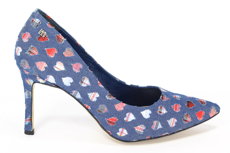 Czółenka Maccioni 899.978.7635 Niebieski 