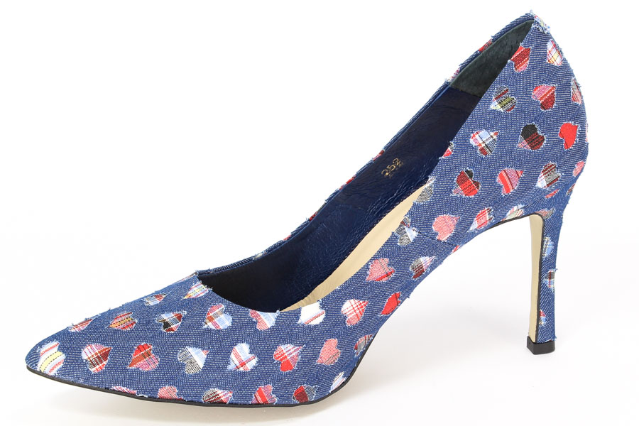 Czółenka Maccioni 899.978.7635 Niebieski 