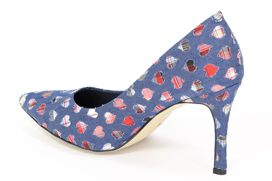 Czółenka Maccioni 899.978.7635 Niebieski 