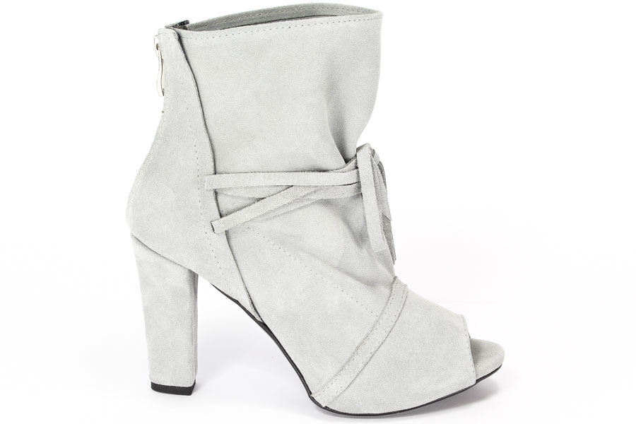 Botki Queens S-1526 Szary
