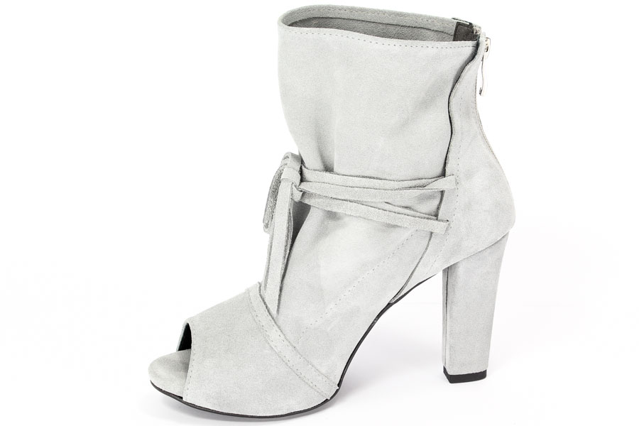 Botki Queens S-1526 Szary