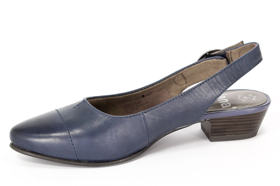 Czółenka Jana 8-29400-26 805 Navy