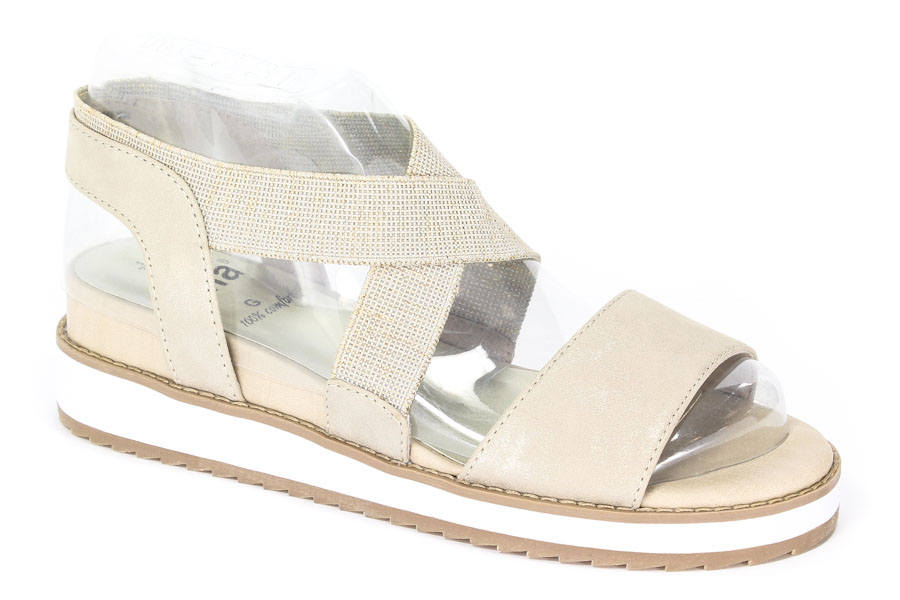 Sandały Jana 8-28603-26 357 Peper/LT Gold