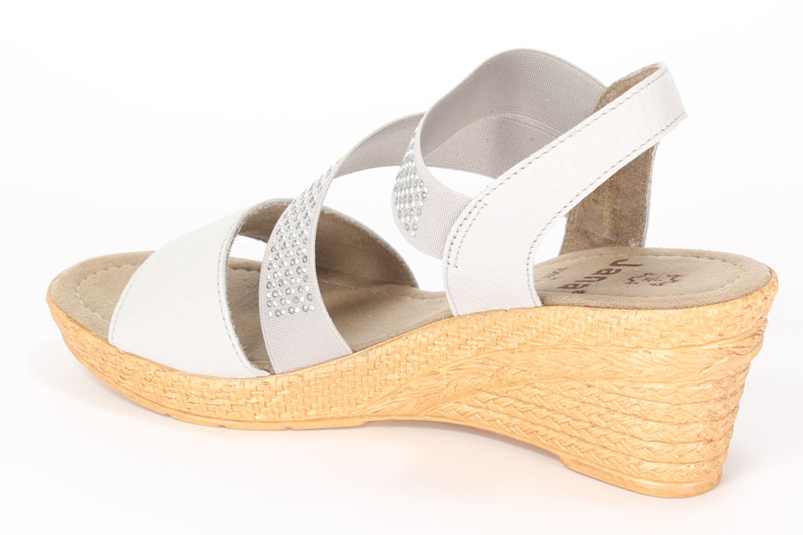Sandały Jana 8-28305-26 204 LT.Grey