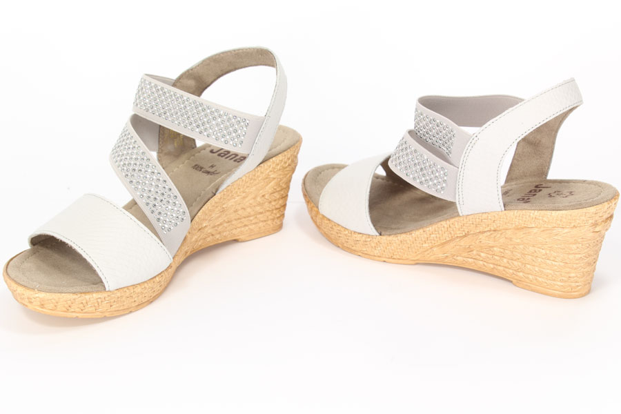 Sandały Jana 8-28305-26 204 LT.Grey