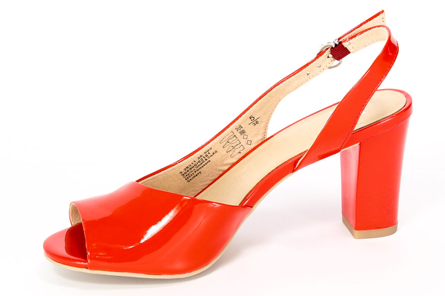 Sandały Caprice 9-28311-26 505 Red Patent