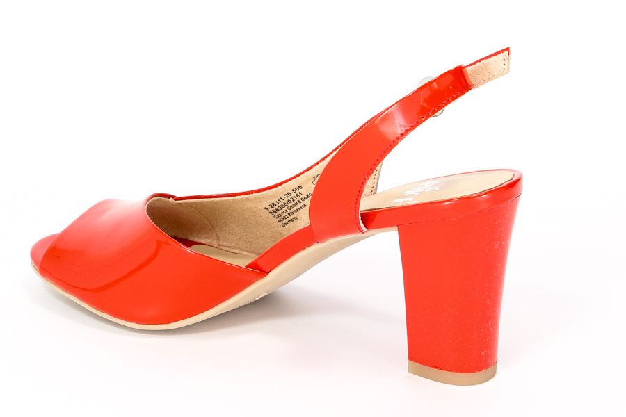 Sandały Caprice 9-28311-26 505 Red Patent