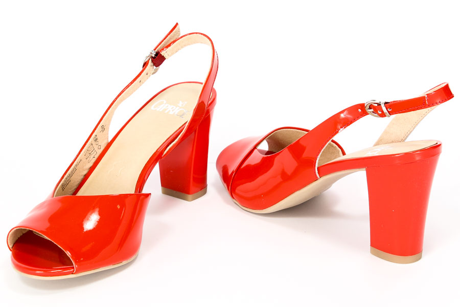 Sandały Caprice 9-28311-26 505 Red Patent
