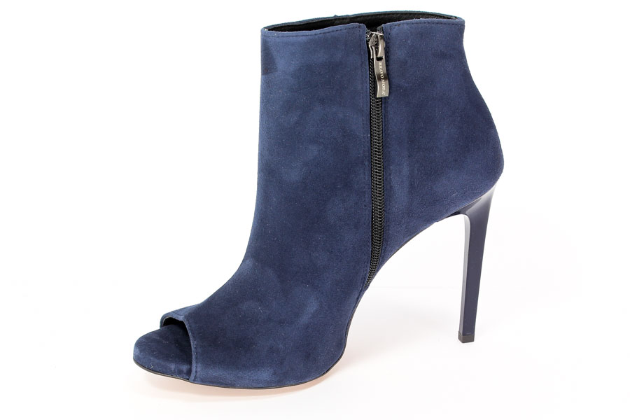 Botki Bravo Moda 1393 Granat zamsz