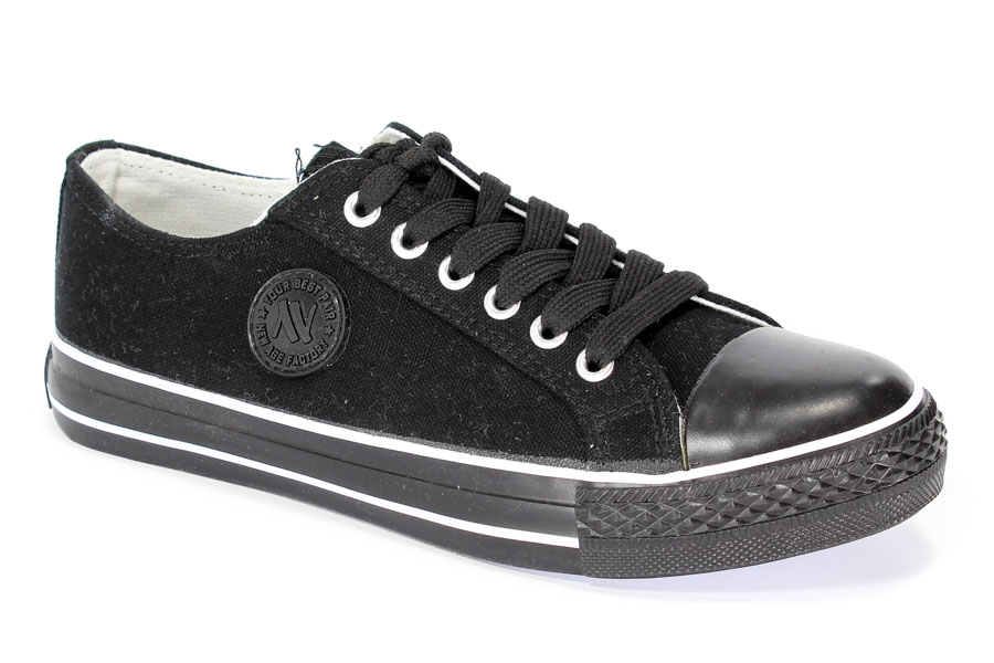 Trampki New Age 083 Full Black r.36-41