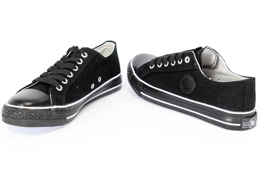 Trampki New Age 083 Full Black r.36-41