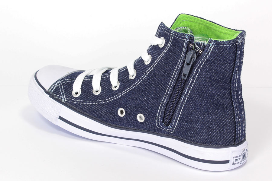 Trampki New Age 082K Jeans/Apple Green r.31-36