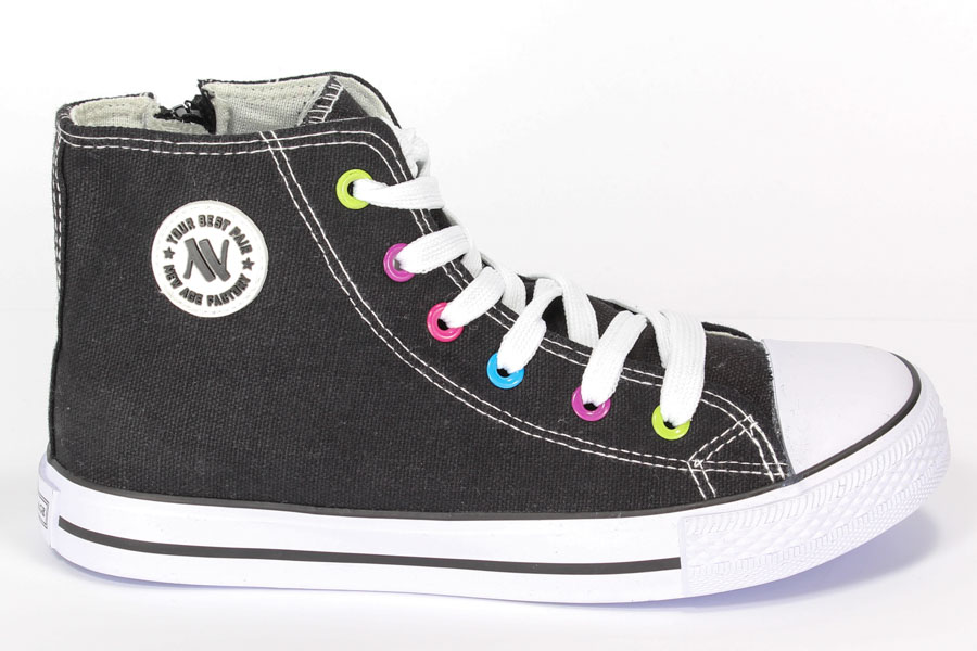 Trampki New Age 082K Black ColorFul r.31-36