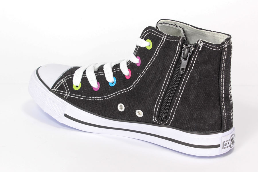 Trampki New Age 082K Black ColorFul r.31-36