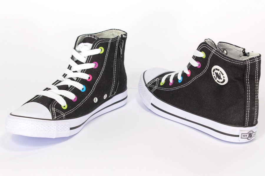 Trampki New Age 082K Black ColorFul r.31-36