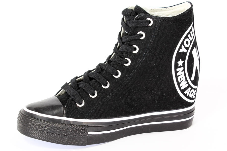 Sneakersy New Age 022 Black r.36-41