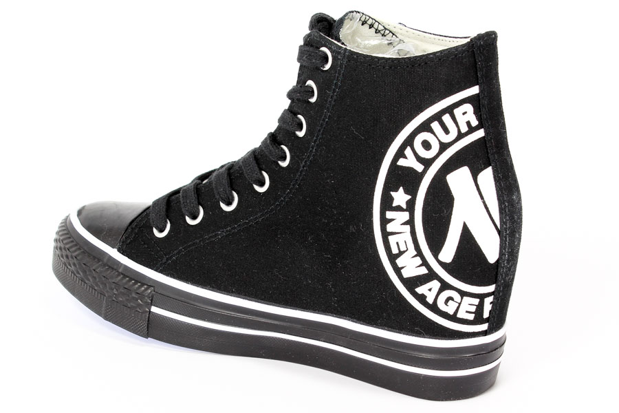 Sneakersy New Age 022 Black r.36-41