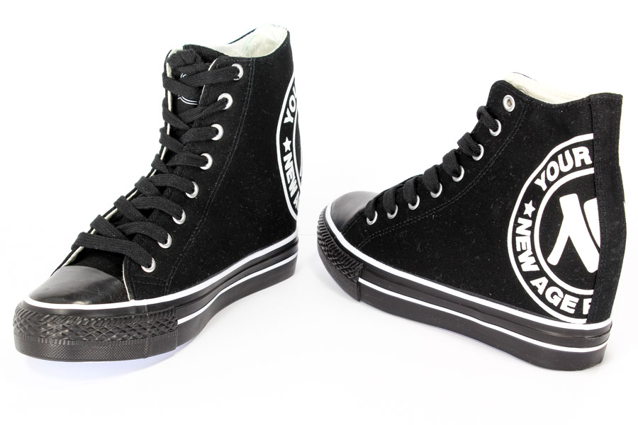 Sneakersy New Age 022 Black r.36-41