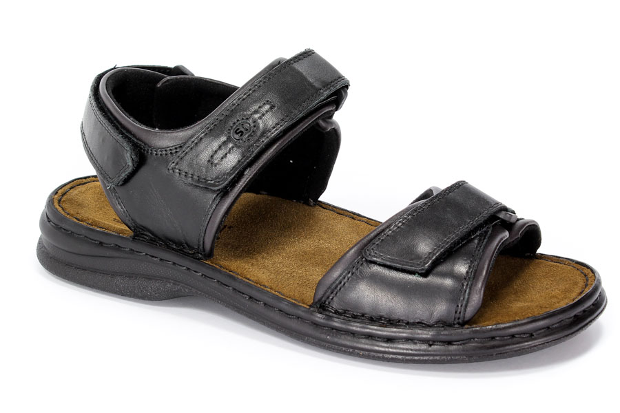 Sandały Josef Seibel 10104/35602 Montana Shwarz Brasil