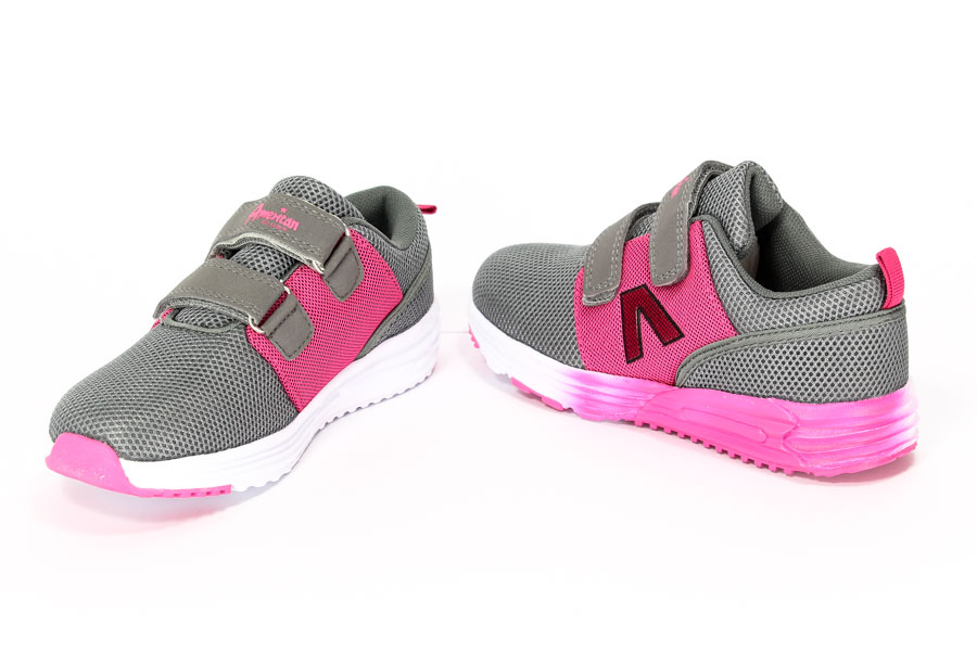 Półbuty American JSX1502 Grey/Fuxia