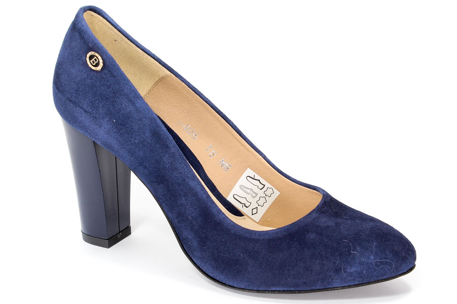 Czółenka Baldaccini 640500-0 Granat zamsz