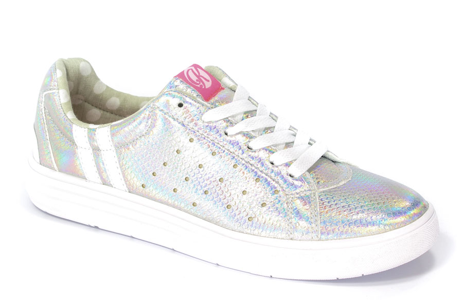 Półbuty Kylie Crazy K1630401 Plata