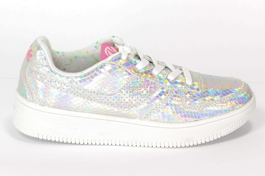Półbuty Kylie Crazy K1640001 Plata