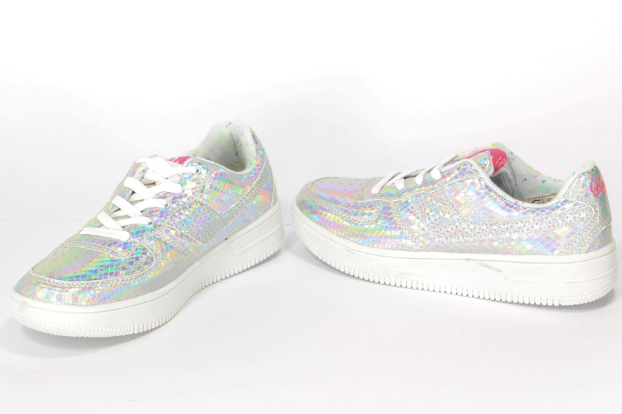 Półbuty Kylie Crazy K1640001 Plata