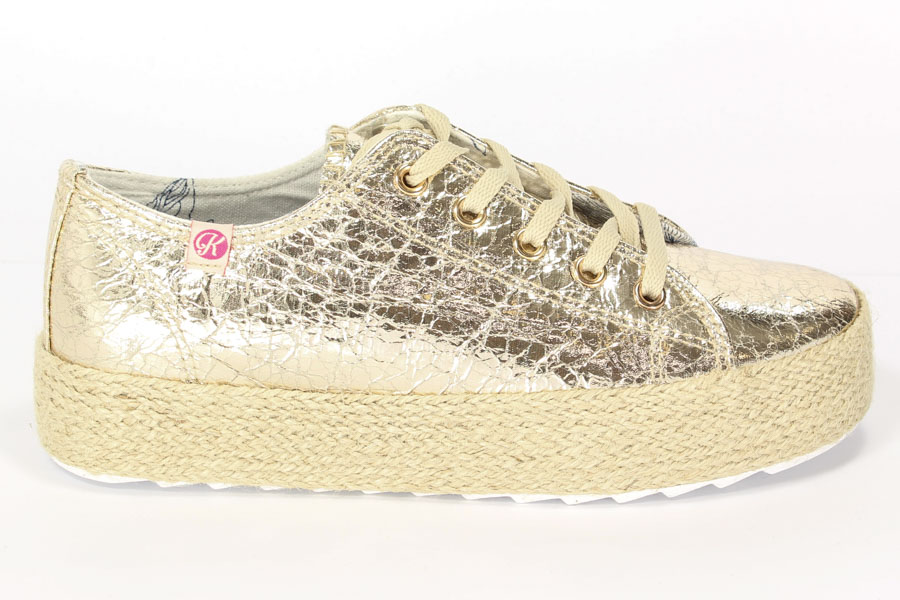 Espadryle Kylie Crazy K1620305 Oro